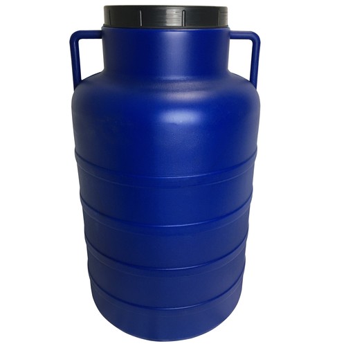 Weithalsfass 60l blau - weithalsfass,