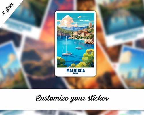 Mallorca aufkleber spanien - mallorca,
