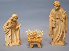 Geschnitzte Krippenfiguren