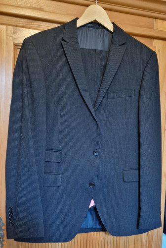 Anzug herren 48 schwarz - gr.,
