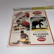 Reduziert.  Tonka Katalog Prospekt Katalog  70er/80er Jahre