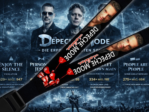 Depeche mode schlüsselband - depeche,