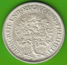 Münze Silber 5 Reichsmark