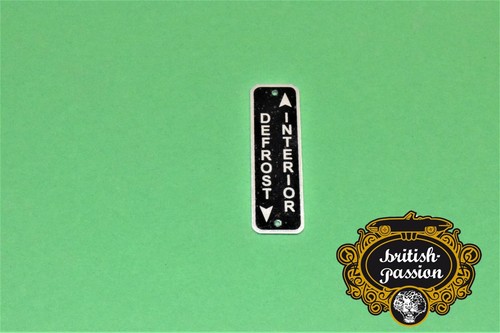 Jaguar type platte schild - platte,