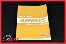 Suzuki Bandit GSF 650 SABS Werkstatthandbuch GSF650S Service manual GSF650S Neu