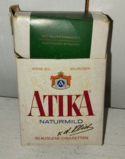 Alte Zigarettenschachtel ATIKA