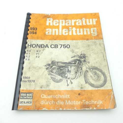 Honda 750 werkstatthandbuch - cb,