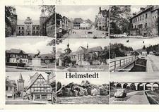 Helmstedt Mehrbildkarte gl1955