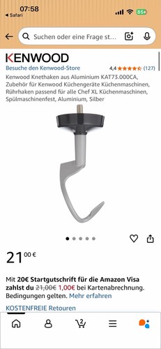 Ich verkaufe einen originalen