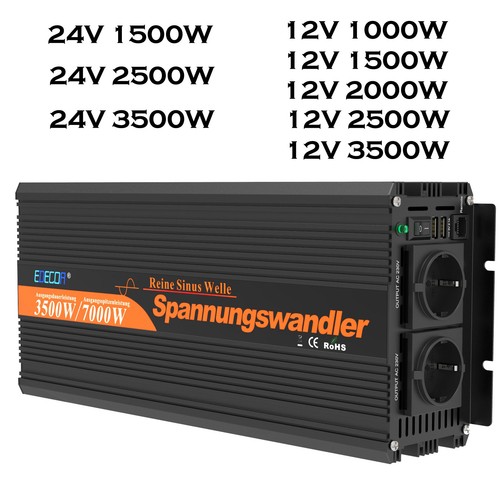 Wechselrichter 12v 24v 230v - 24v,