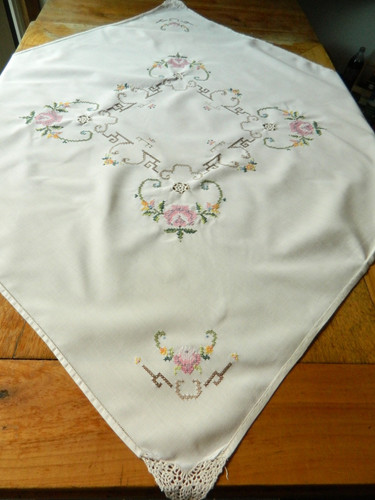 Vintage tischdecke mitteldecke - tischdecke,