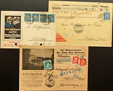 3x Brief Bürgermeister Bad Nauheim, Auto Versicherung Stuttgart, Gericht Halle