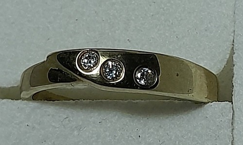 Ring gold 333 - ring, 333/-