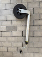 Stützrad für Wohnwagen mit Stützlastwaage, neuwertig, Rad 65 mm breit