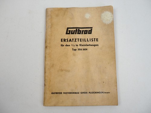 Gutbrod heck 504 - gutbrod,