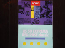 Prospekt APRILIA RS 50 EXTREMA