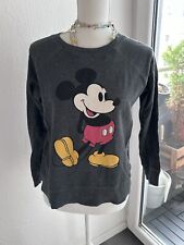 Mango Pullover Disney Micky Maus Grau Gr. S