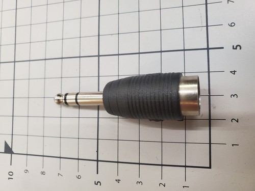 3mm klinkenstecker stereo - 6,3mm,