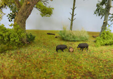 ( 1:220 ) Eber und Bache Spur Z Wildschweine v. Klingenhöfer Miniaturen ( TS10 )