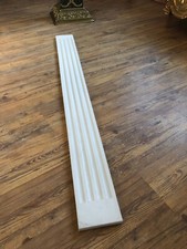 Stucco - Pilasterschaft 14 cm kannelierter Stuck Säulen - Pilaster 145cm lang 