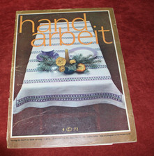 Zeitschrift  HANDARBEIT  4/72