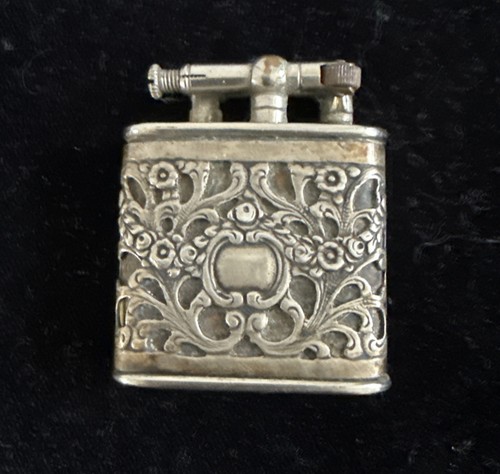 Antikes silber feuerzeug - silber,