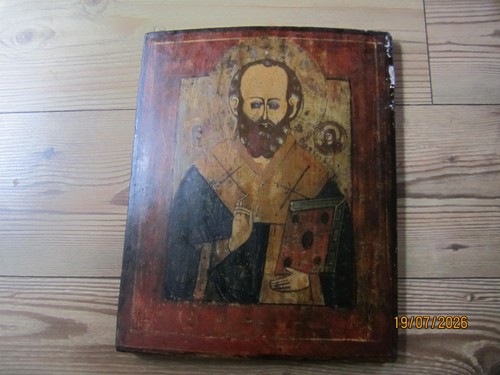 Alte russische ikone heiliger - alte,