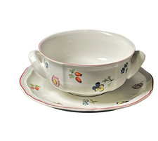 Suppentasse mit Untertasse Villeroy & Boch Petite fleur