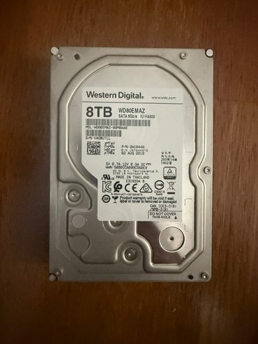 Western digital white tb - 8,