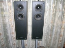 2 Standboxen Magnasphere Lambda Bassreflex,ohne Kugelhochtöner.