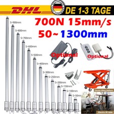 12V 700N 15mm/s Elektrisch Linearantrieb Linear Actuator Linearmotor 50-1200mm
