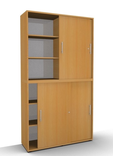 Aktenschrank 2teilig - , 6