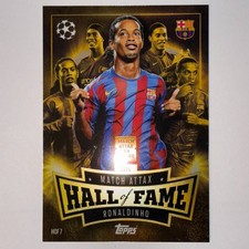 Ronaldinho Hall Of Fame Chrome