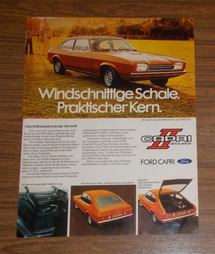 Seltene werbung fiat 132 gls - seltene,