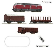 Roco H0 5110008 - z21 start Digitalset: Diesellok BR 221 mit Güterzug Digital (D