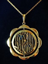 Anhänger gold-farben