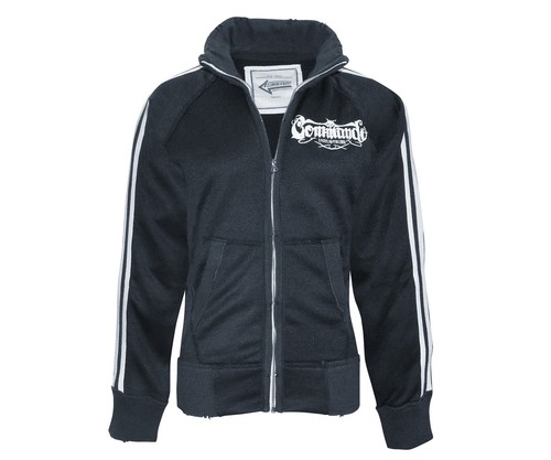 Vintage jacke compton schwarz - compton,