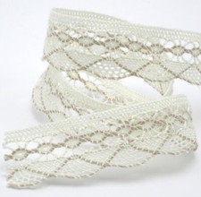 Baumwolle Spitze, 30mm breit