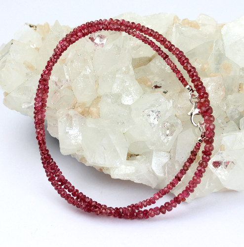 Natur rote spinell kette - rote,