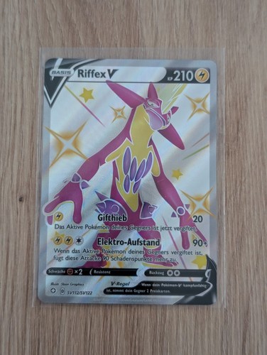 Pokémon karte riffex shf - v, (shf