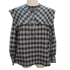 Lily Brown Langarm Karohemd