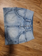 Jeansrock Damen Blau Il 'Dolce