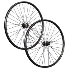 Laufrad 26 Zoll Satz Set Felge geöst DT Swiss Shimano Deore Disc CL M615 schwarz