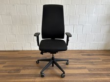 Interstuhl Bürodrehstuhl Ergonomisch hohe Rückenlehne schwarz