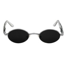 Retro Sonnenbrille transparent