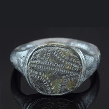 Mittelalter Bronzering mit