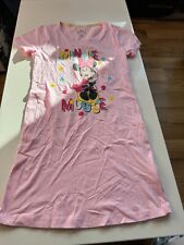 Minnie Mouse Damen Nachthemd Gr. 36/38 kurzarm Disney Nachtwäsche 