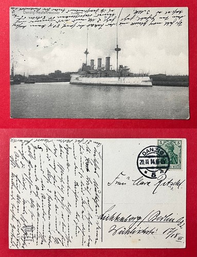 Danzig neufahrwasser 1914 - neufahrwasser,