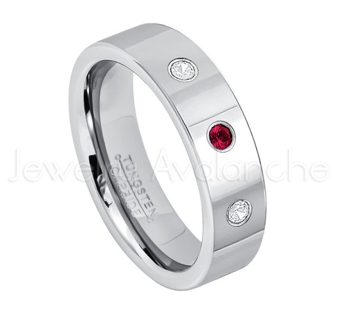 21ctw ruby diamond 3 - 0.21ctw,