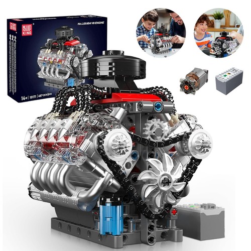 Mould king 10171 engine - 10171, v8